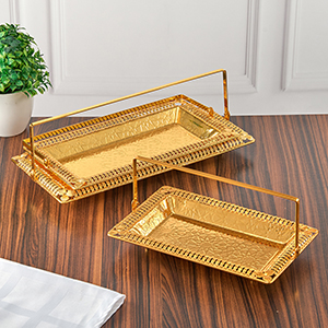 Mеталлические тарелки и Подносы